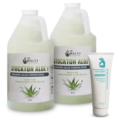 2 Pack 58 oz. Aloe Vera with Youth Derm® included