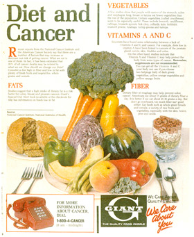 diet and cancer