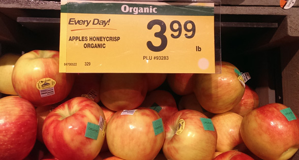 organic apples