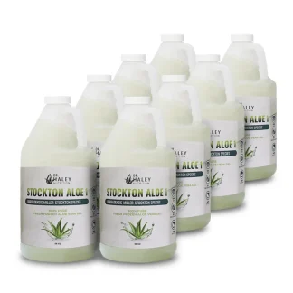 Eight bottles Aloe #1® Aloe Vera Gel Health Drink
