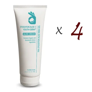 Youth Derm®Aloe Cream Bundle of 4