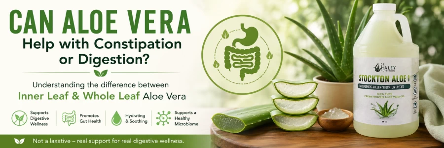 Can Aloe Vera help with constipation?