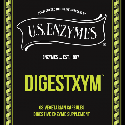 Digestxym Digestive Enzymes Front Panel