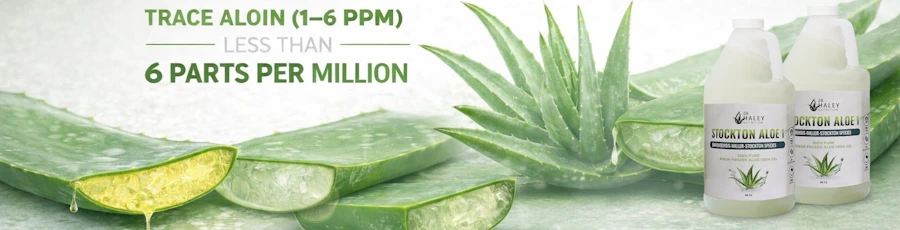how much aloin in Aloe #1®